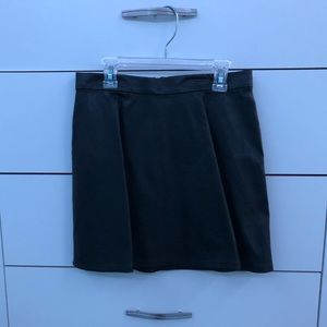 Faux leather skirt